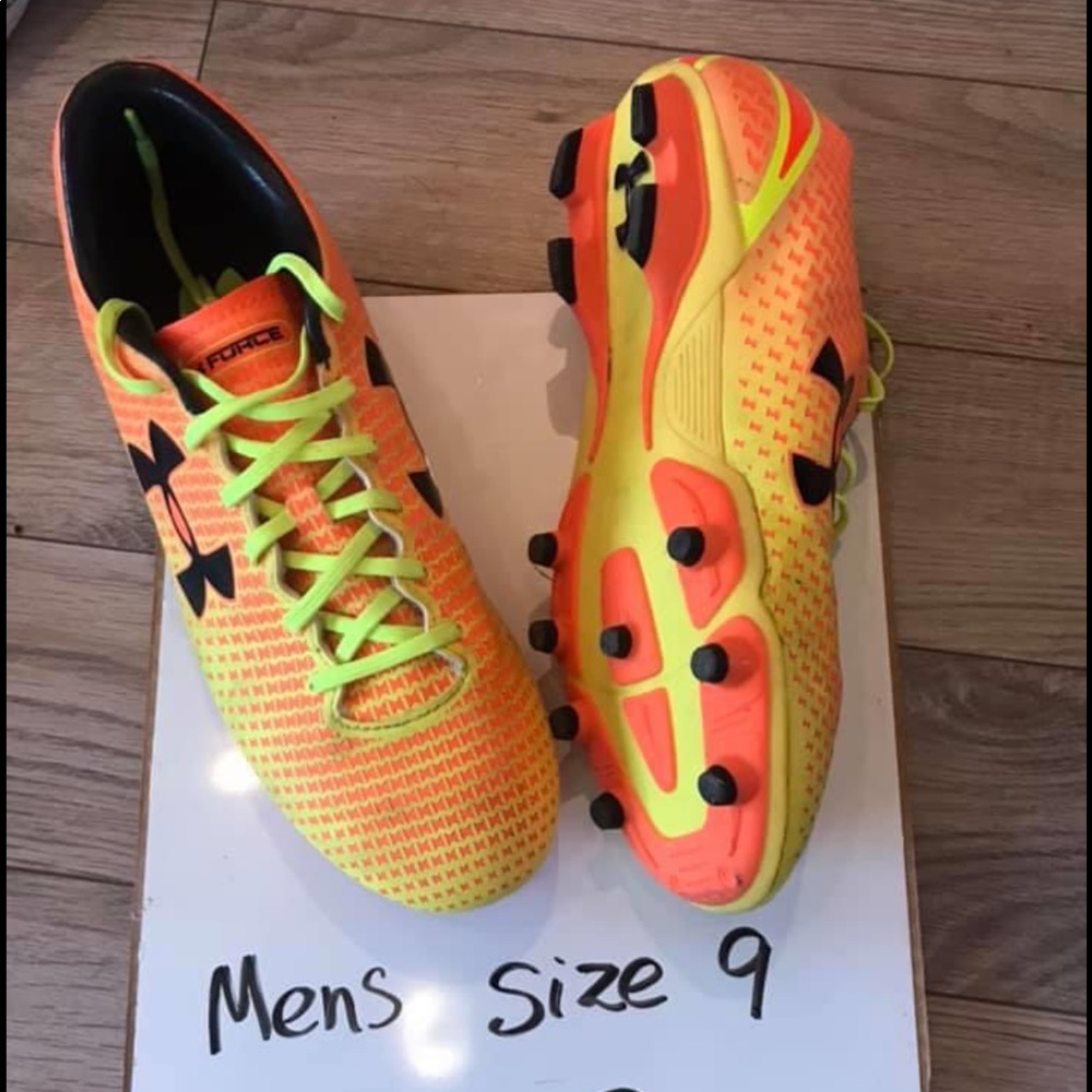 Under Armour Cleats size 9